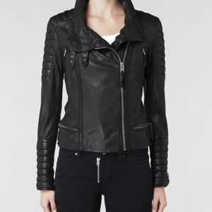 ALLSAINTS - NWT - Steine biker leather jacket